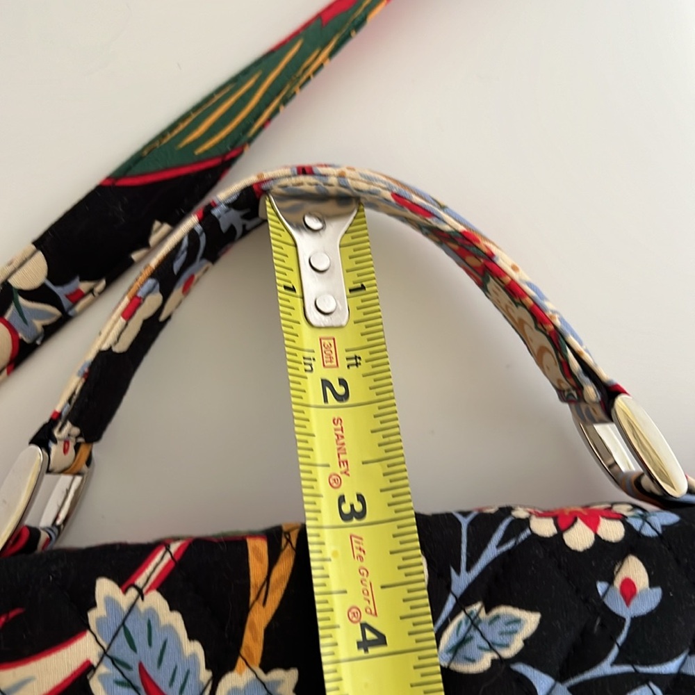 Vera Bradley Julia Versailles Pattern Top Handle & Convertible Detachable Strap - Picture 15 of 16